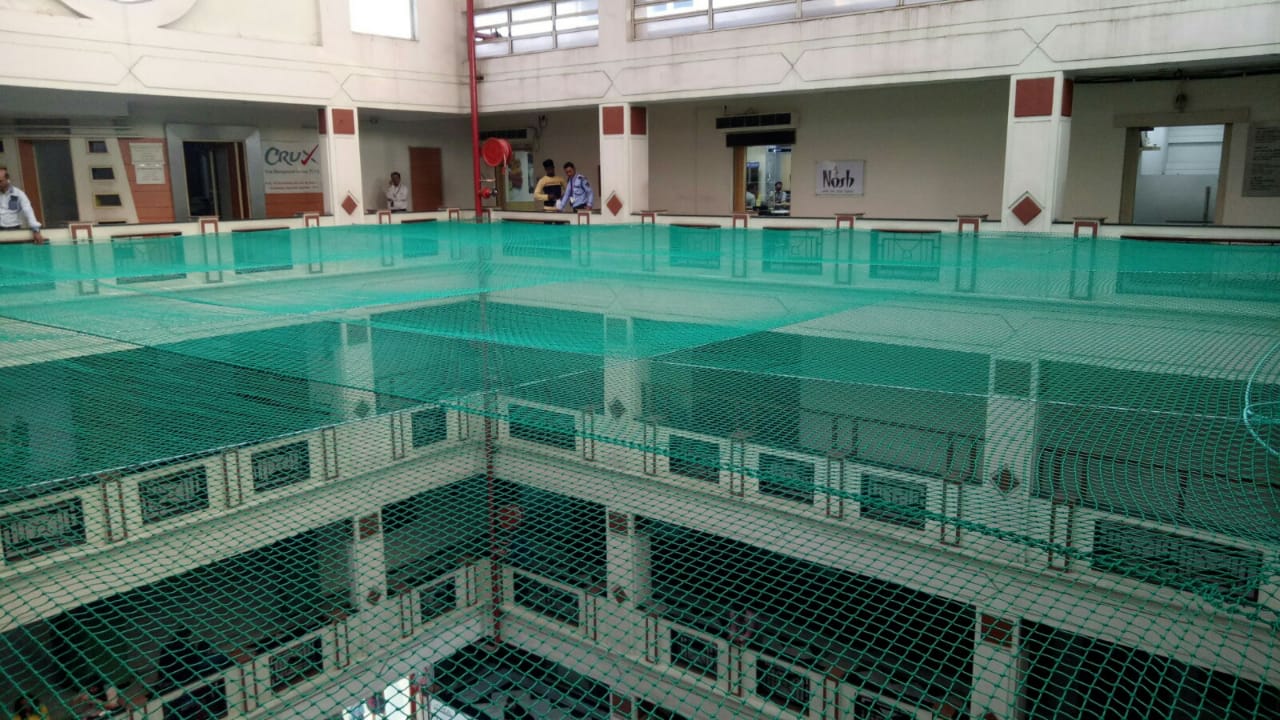 Open Area Safety Nets Fixing In Bangalore | Call 9901102266 Koteswari Safety Nets